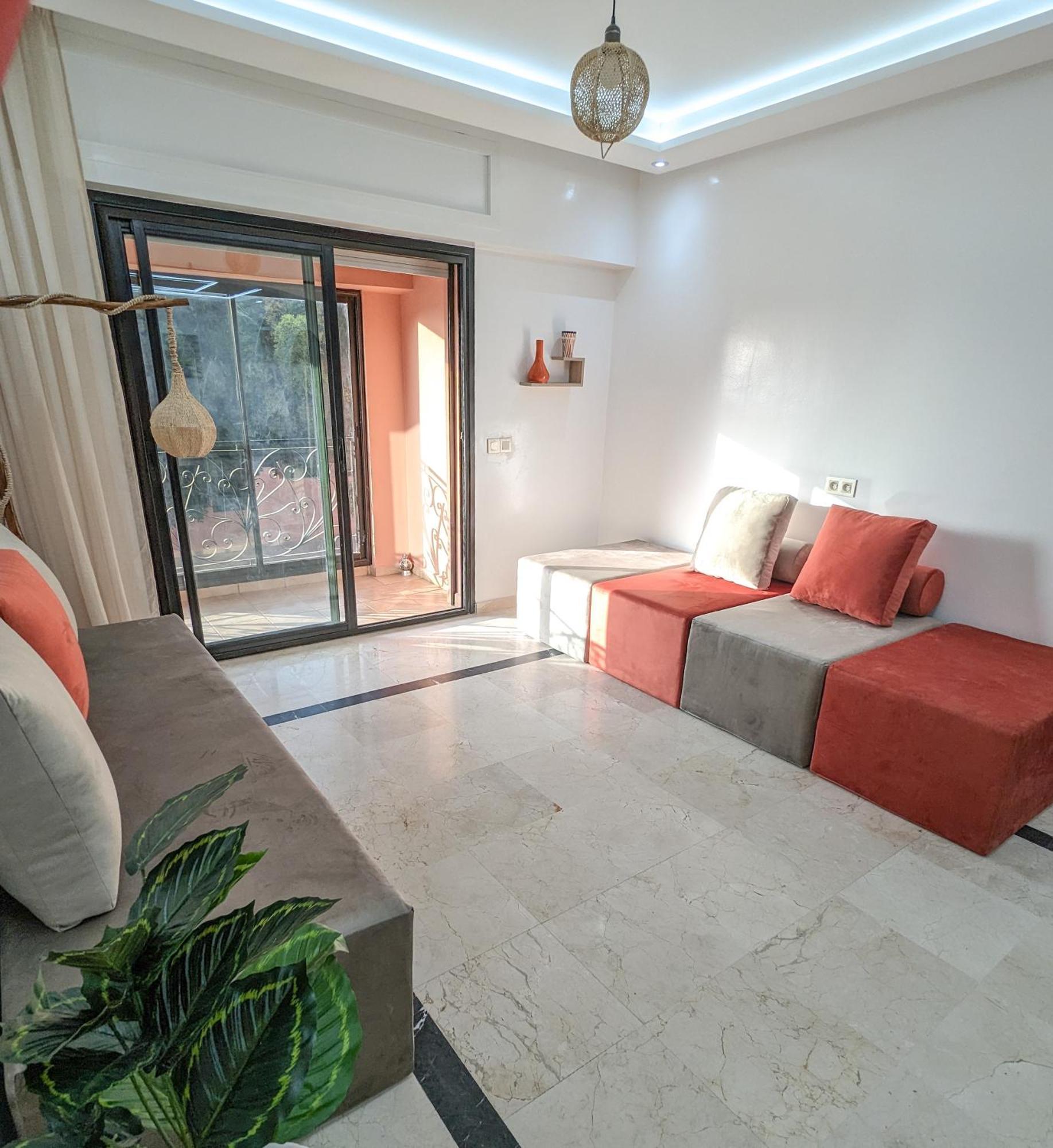 Apartement Panoramic View Majorelle Garden With Pool Marrakesch Exterior foto