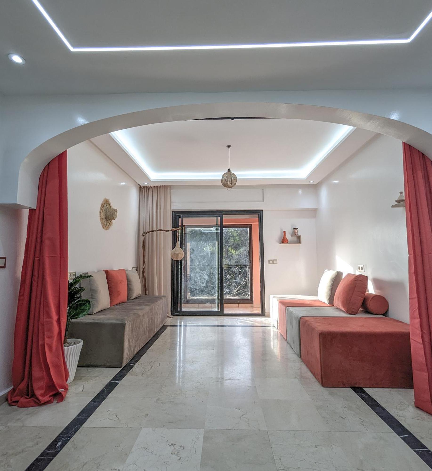 Apartement Panoramic View Majorelle Garden With Pool Marrakesch Exterior foto